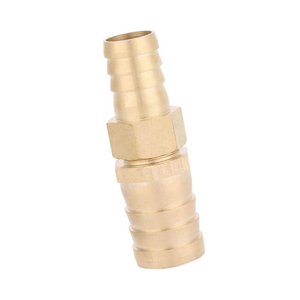 Messing Barb Reduseringsrør Skjøteledd Rørkobling Adapter (19-25mm)