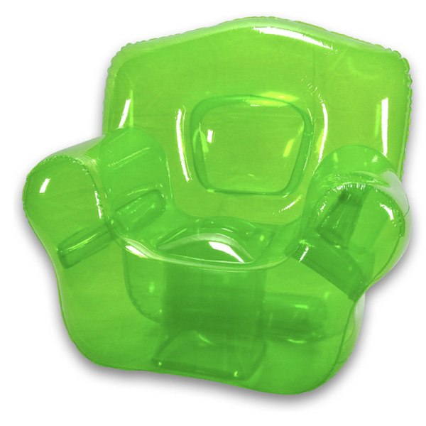 ##/Transparent transparent uppblåsbar soffa sittplats enkel uppblåsbar stol innergård##/