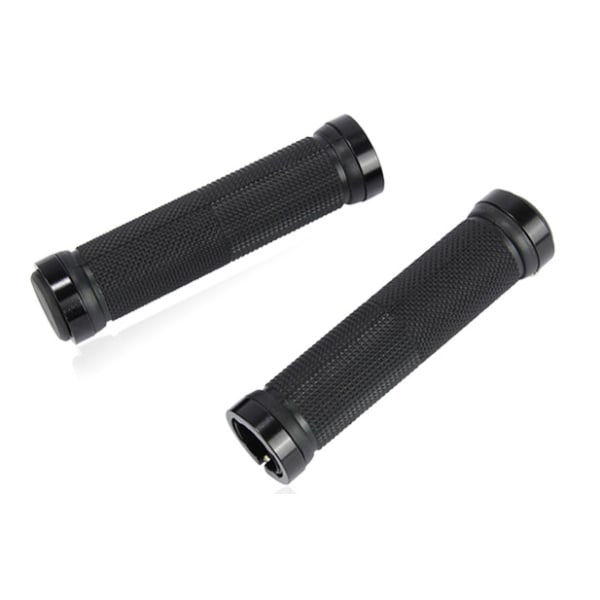 Sorte sykkelstyregrep, 1 par, MTB BMX grep, lengde 13 cm D