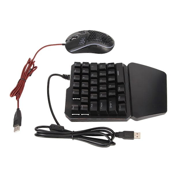 Keyboard Mouse Converter Sæt Kablet RGB Mekanisk Tastatur Mus Adapter Combo til PS5 til PS3 til PS4 til Switch