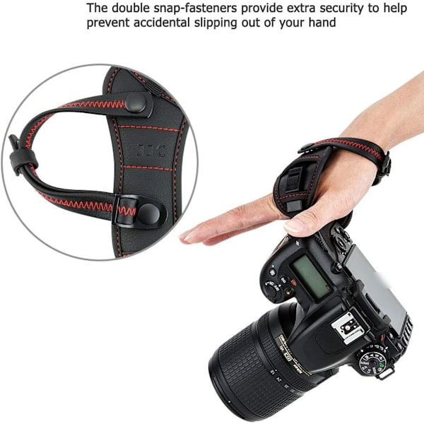 DSLR-kameragripband med Arca Swiss-platta för Canon EOS