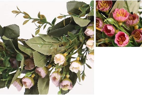 Forårs Krans, 16\" Kunstig Dørkrans med Eucalyptus Blade