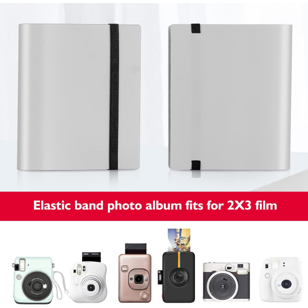 160 ark lommealbum for Fujifilm Instax Mini 70 7s 8 8+ 9 11