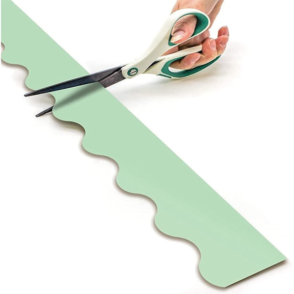Julgransgränsdekaler, Die-Cut Rullade Gränsremsor, Julgransgränser för Lärare, 2,3x610 tum