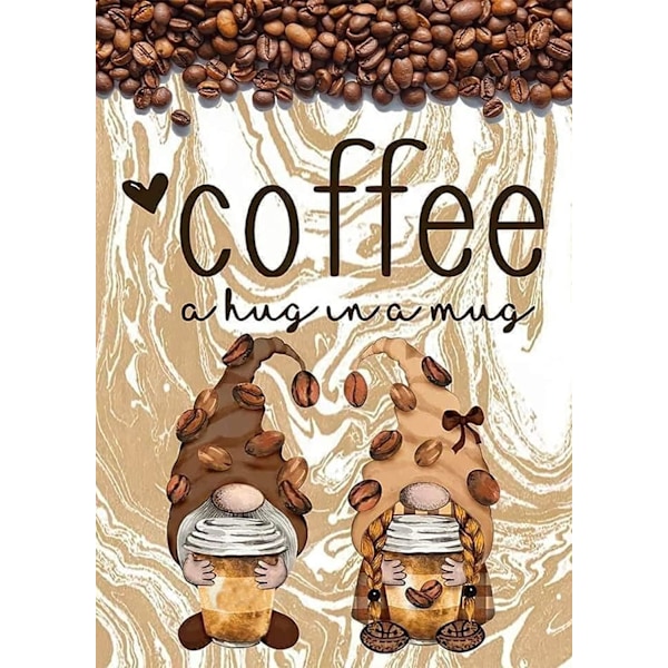 ##/DIY Diamond Painting Set, 12x16inch, Coffee Bean##/