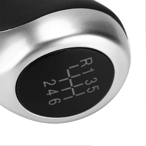 Bil 6-gears gearknop i mat stil med lys, erstatning for 5-serie E60 E61 E28 E34 E39
