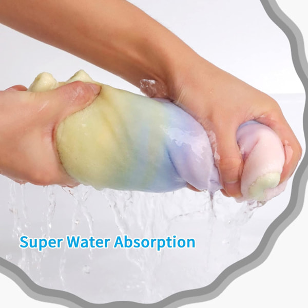 Mikrofiber Hårhåndklæde 2-pak Hurtigtørrende Superabsorberende Hårhåndklæde