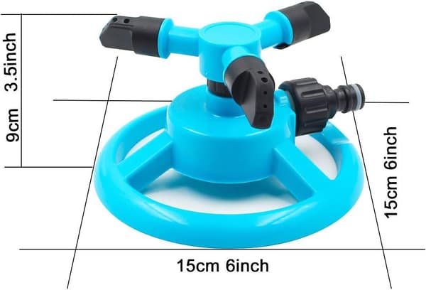 Have sprinkler 2 stk. 360° Automatisk sprøjtepistol Roterende vand