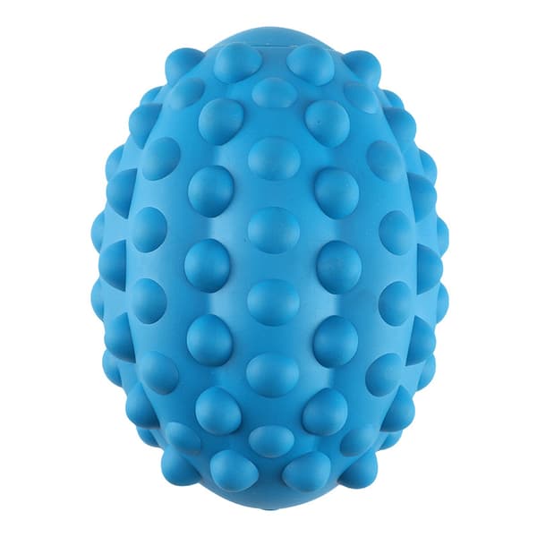 Hundetoy (Blå) Uforgjengelig, Giftfri Naturlig Gummi Squeaky Do