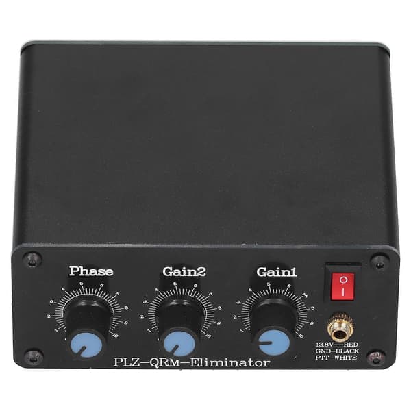 QRM Eliminator 3P XPhase Justerbar Signalkompensator i Aluminiumlegering med Vred 130 MHz