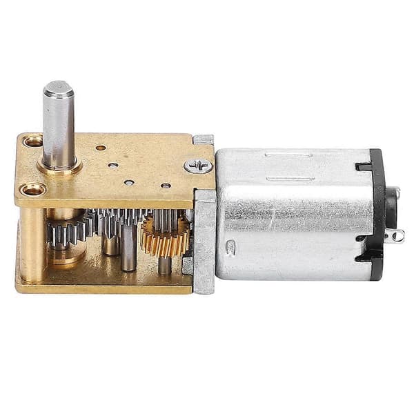 Mini Micro Metallgir Motor N20 DC12V Hastighetsreduksjon CW/CCW Micro Motor27RPM