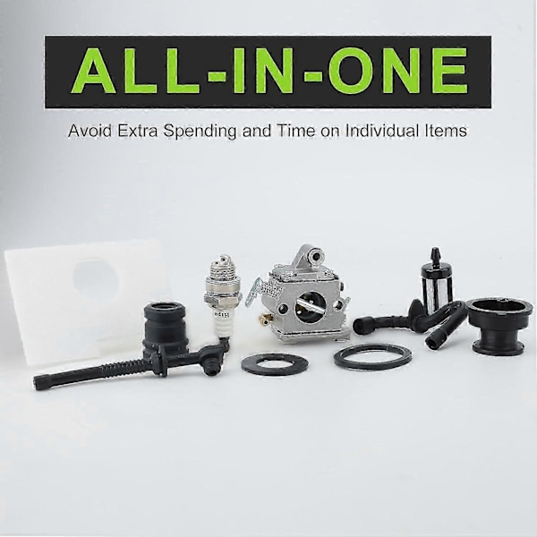MS170 Karburator til STIHL 017 018 MS 170 180 MS170 MS180 Motorsav Erstatning C1Q-S57A