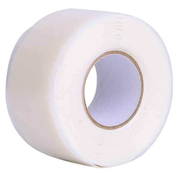 Vanntett Tape Sterk Vedheft PVC PPR Rør Reparasjonsutstyr Hvit/RødHvit