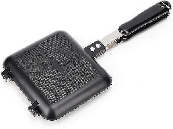 Dobbeltsidig stekepanne, Sandwichpanne Nonstick Omelettpanne Frokost Grillpanne