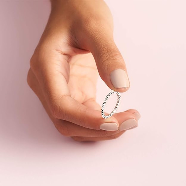 Kvinde Ring - Sølv Par kvinder sterling sølv s925 minimalistisk