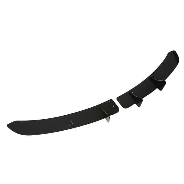 1 Par Venstre Højre Blank Sort Bagkofanger Spoiler ABS Bil Bag Diffuser Læbe Udskiftning til 6R Mk6 R