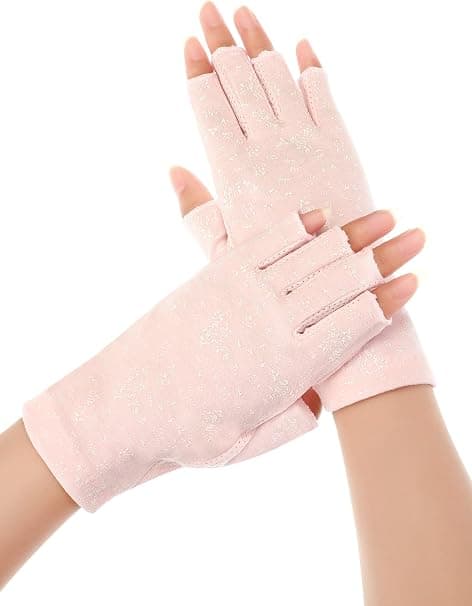 Solcreme Fingerløse Handsker til Kvinder Anti-Skridsikker Sommerhandsker UV Beskyttelse