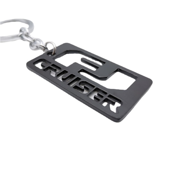 FJ CRUISER Nøglering i Metal (Sort+Hvid), Gaveideer/Fan So