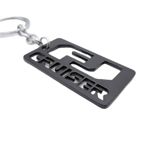 FJ CRUISER Nøkkelring i Metall (Svart+Hvit), Gaveideer/Fan So