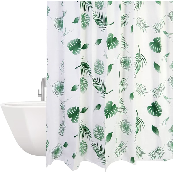 ##/Vandafvisende Bruseforhæng, Skimmelresistent 120x180cm, Vaskbar a##/