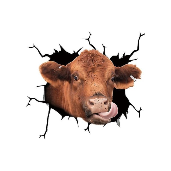 Bilfönster Ko-dekal