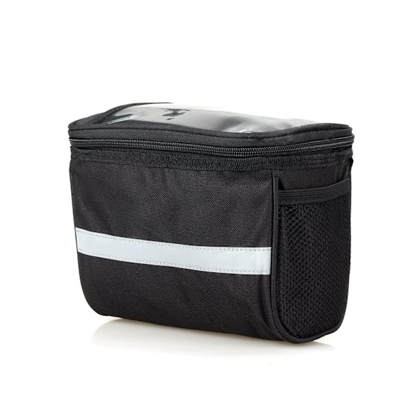 Styrbag för landsvägs- och mountainbike, 1 styck, svart