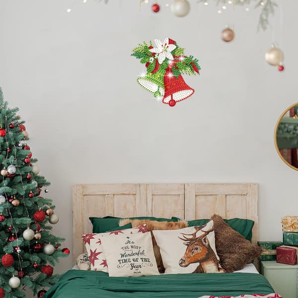 ##/DIY Diamantmålning Dekal Väggdekal Julkula##/