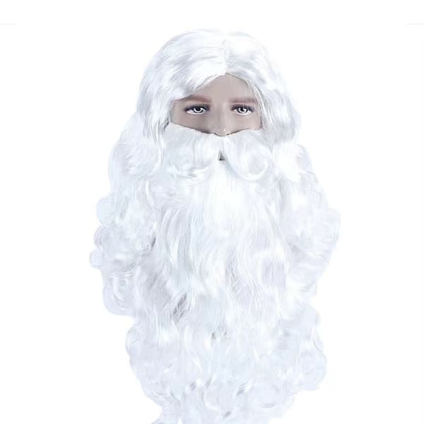 Tomte skägg peruk