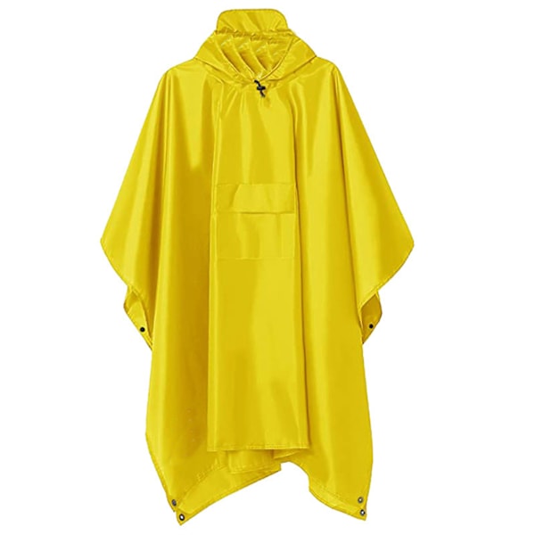 ##/Regnjakke til udendørs vandreture, tre-i-en poncho##/
