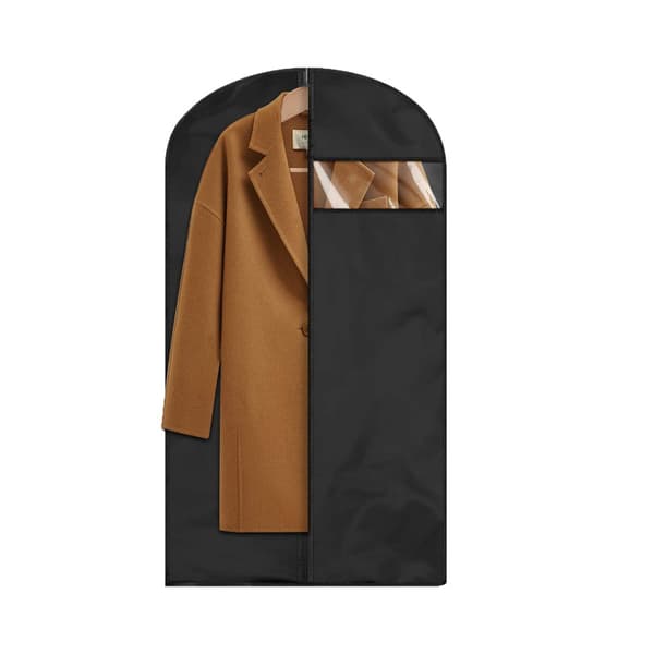 Klædesække Garment Bag Suit Sække 60 Tommer Tøj Dækker med Trans