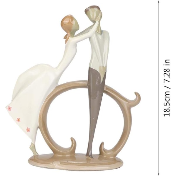 Vivid Couples Statue Desktop Kodinsisustus, Creative Art S