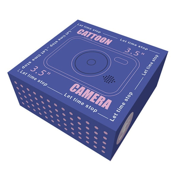 ##/Barnekamera 40MP 3,5 tommer Dobbel Selfie Digitalkamera for Barn 1080P Video##/