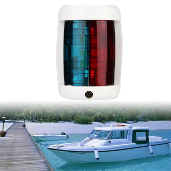 12V LED Mini Navigointivalo Meriveneeseen Jahtiin Vihreä/Punainen