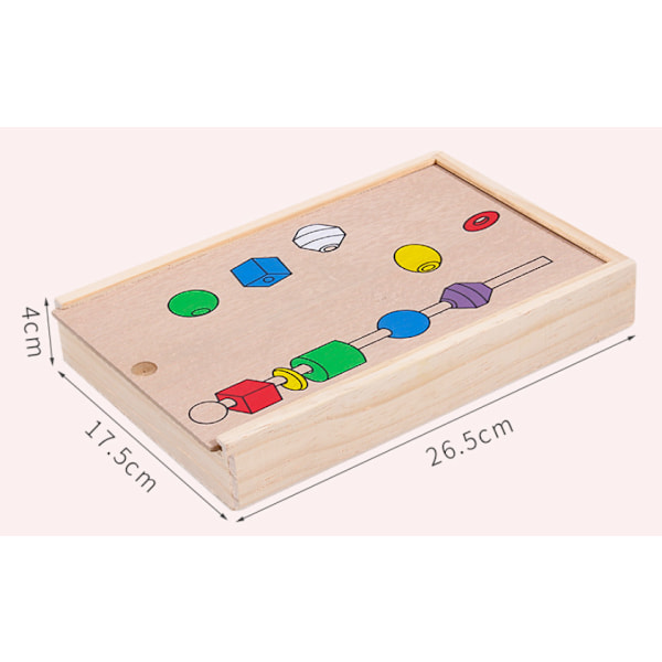 Tidiga inlärningsspel och pedagogiska leksaker, Första åldern, Träleksak,