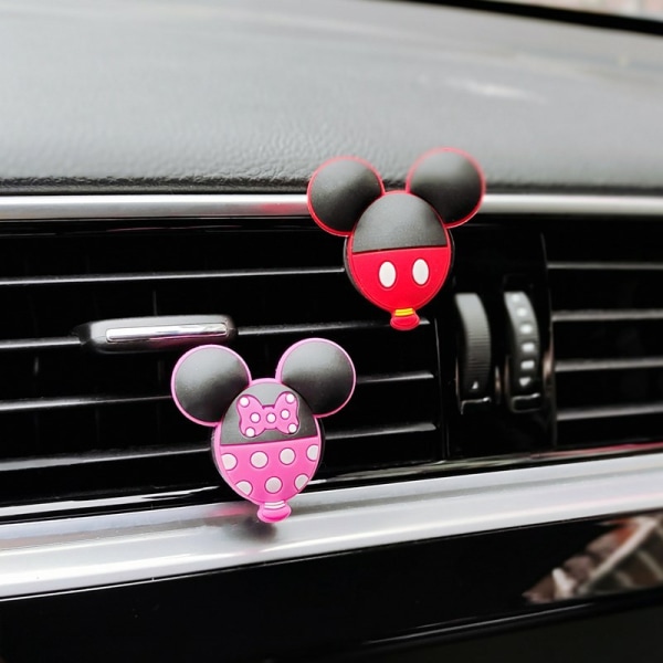 3-Cute Mouse auton hajuvesi ilmanraikastin sarjakuva hiiren Auto Exha