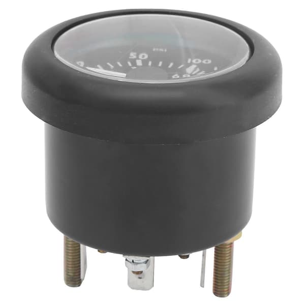 Olietryksmåler Dieselmotor Oliegenerator Del Pointer Måleinstrument 52mm 0?150psiDC24V