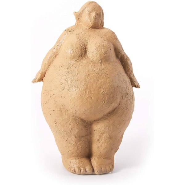 Amoy-Art Woman Staty Skulptur Yoga Figurine Dekor Woman Modern