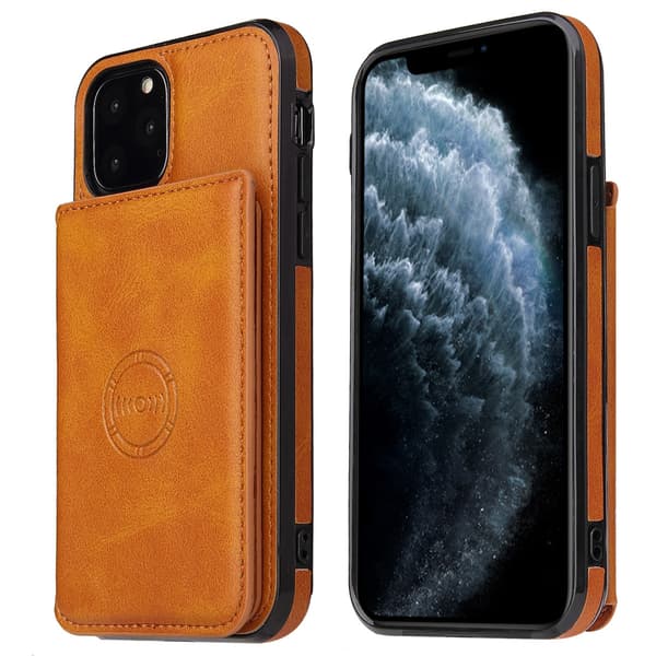 ##/Mobiltelefonskal mobiltelefonskal för iPhone14Pro ficka i läder##/