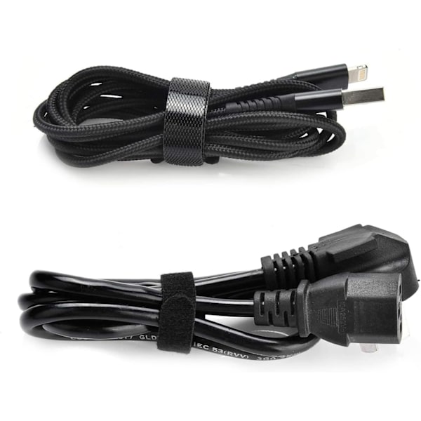 ##/100 stk. Kabelbinder Genanvendelige - Kabelstropper Multifunktionelle Bindestropper Fastgørelsesstropper Brugt##/