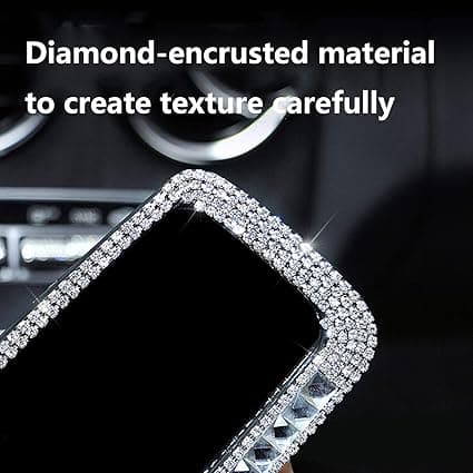 Bling Rhinestone Bilspejl, Bilspejl med Krystaldiamanter