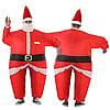 Oppustelig julekostume Unisex Voksen Jule Cosplay