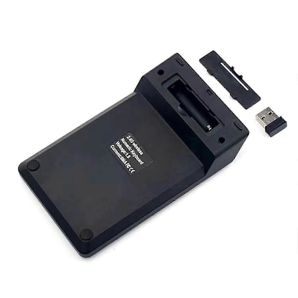 2.4g langaton numeronäppäimistö 18 näppäimen pieni näppäimistö USB mekaaninen kelluva tuntuma
