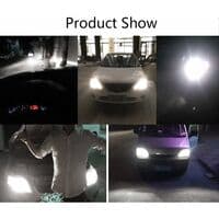 10 stk. 12V H7 55W LED Halogen Pærer Holdbare Varmt Hvid Pære Til Bil