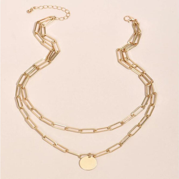 Tilbehør kreativ minimalistisk choker personlighed overdreven ne