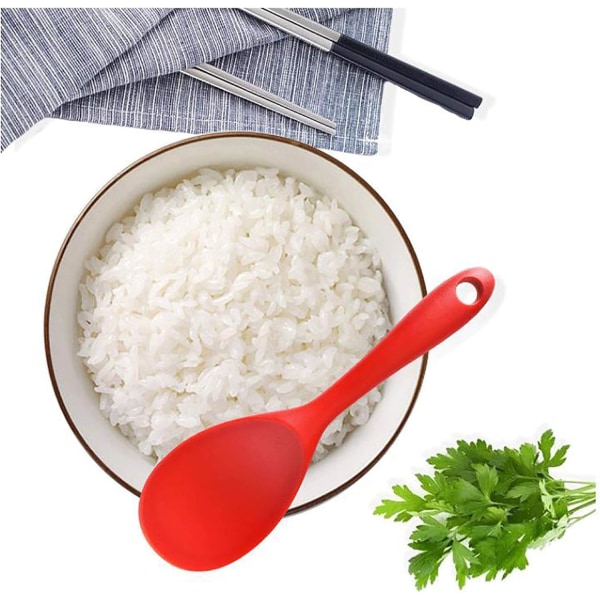 Tarjoiluspatula, Silikonispatula Riisispatula Spatulat Riisikeittimelle