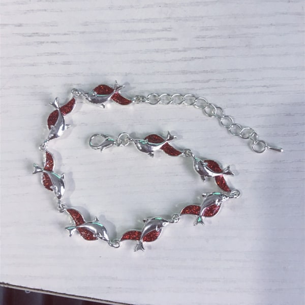 /#/Sølv og Rhodium og Elegant Delfin Shimmer for Kvinner Jenter/#/