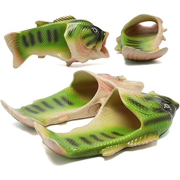 Green Beach Creative Fish Skor Unisex EVA Duschsandaler Sommar