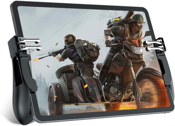 PUBG-peliohjain iPad-tabletille, 4 liipaisinta, ohjain ja joystick