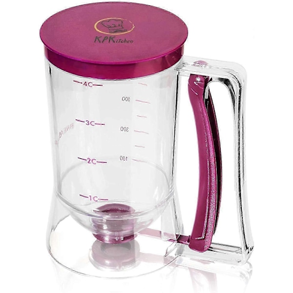 Pancake Dej Dispenser - Must-Have Værktøj til Pandekager, Vafler, Cupcakes, Muffins, Crepes & Kager - Nem Hældning Bageudstyr