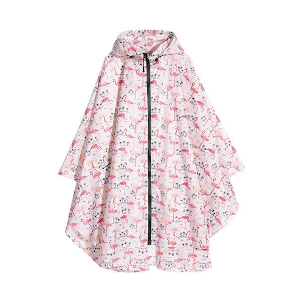 Regnjakke Poncho for Kvinner Vanntett Lettvekt Gjenbrukbar Hik